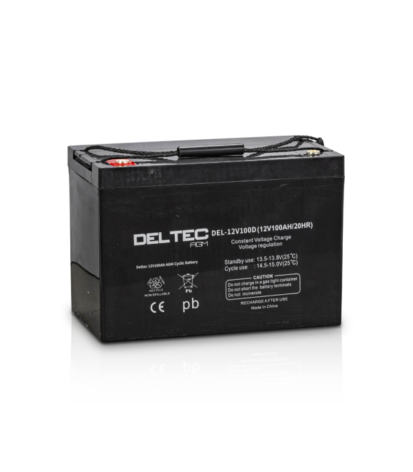 Deltec Battery - 12V100D - Image 4