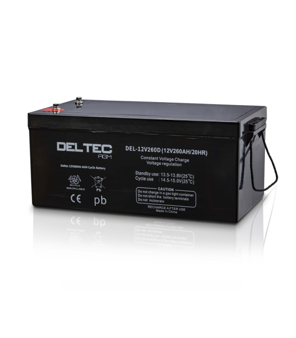 Deltec Battery - 12V260D - Image 3