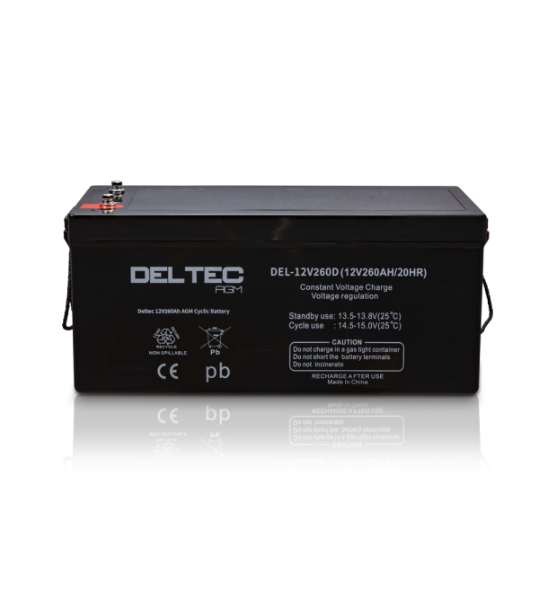 Deltec Battery - 12V260D