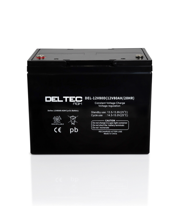 Deltec Battery - S12V80